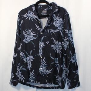 Abercrombie & Fitch Men’s NWT Floral‎ Button Up Shirt Long Sleeve M Preppy